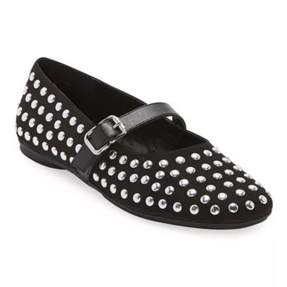 Worthington Womens Dazie Ballet Flats, Black , 9.5 Medium - Picture 1 of 1